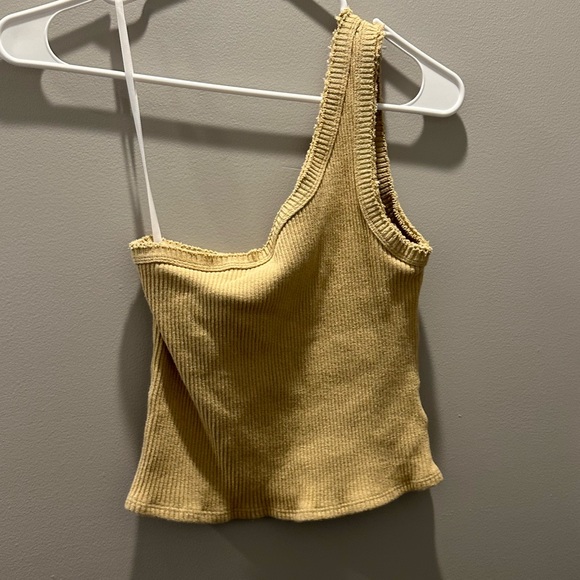 Urban Outfitters One Shoulder Tanm - Picture 2 of 5
